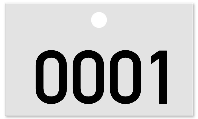 500 Baumnummern 0001-0500 | Baumplättchen 50x30 mm Aluminium | Nummerierung Eloxalunterdruck 500 Baumnummern 0001-0500 | Baumplättchen 50x30 mm Aluminium | Nummerierung Eloxalunterdruck